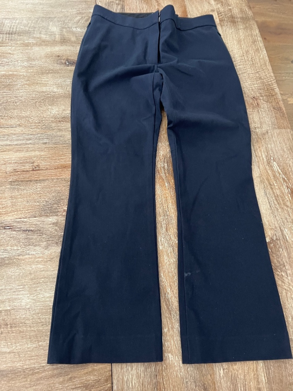 Theory Kick Pant, Approach Twill - Navy Size 0
